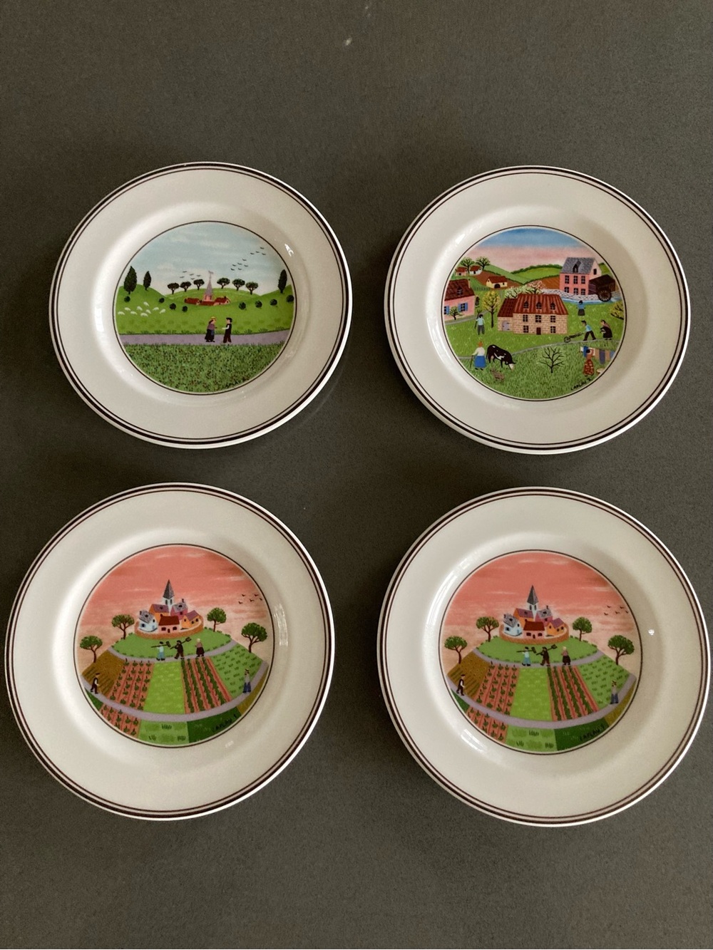 Villeroy & Boch | Set of 4 Bread & Butter Plates